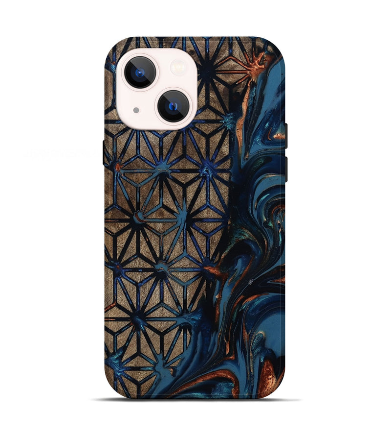 iPhone 13 Wood Live Edge Phone Case - Alvah (Pattern, 812205)