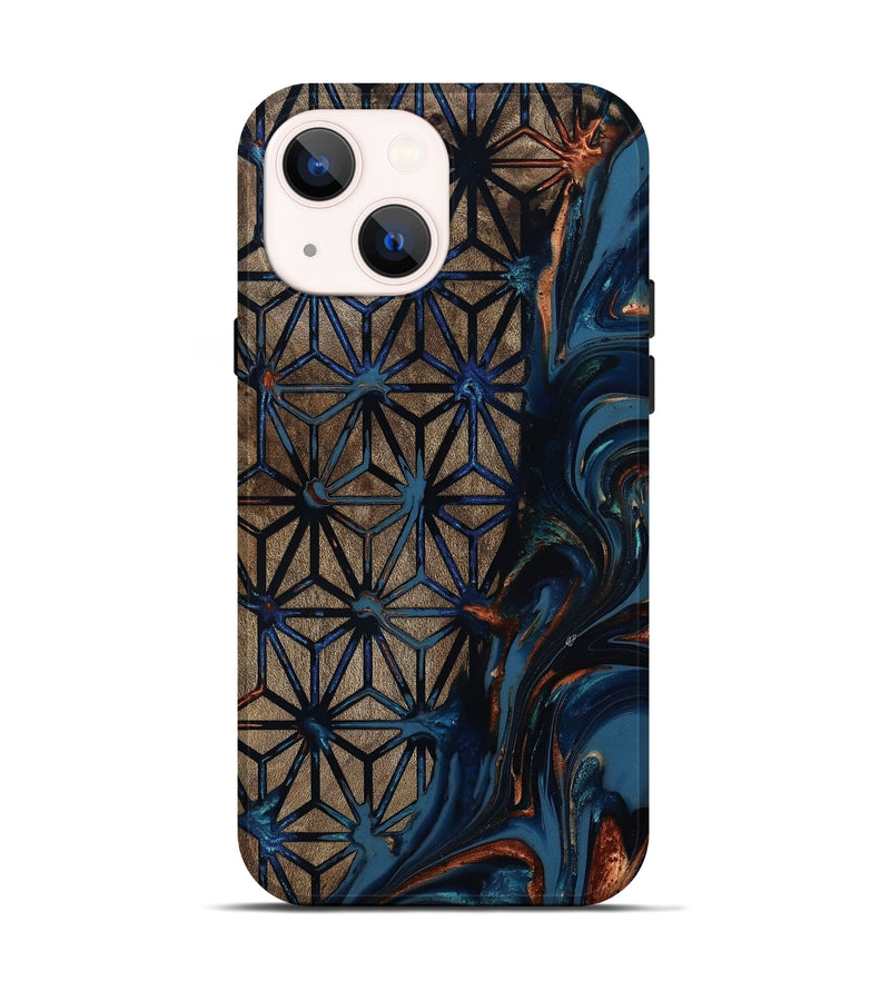 iPhone 14 Wood Live Edge Phone Case - Alvah (Pattern, 812205)
