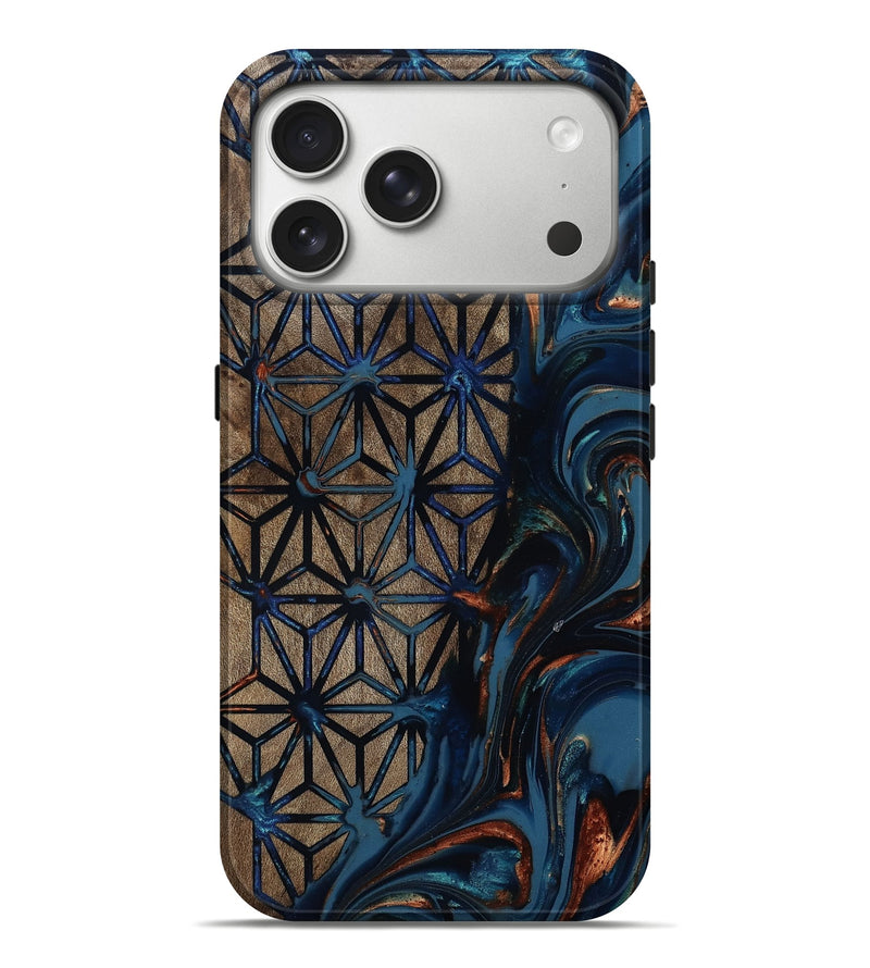 iPhone 17 Pro Max Wood Live Edge Phone Case - Alvah (Pattern, 812205)
