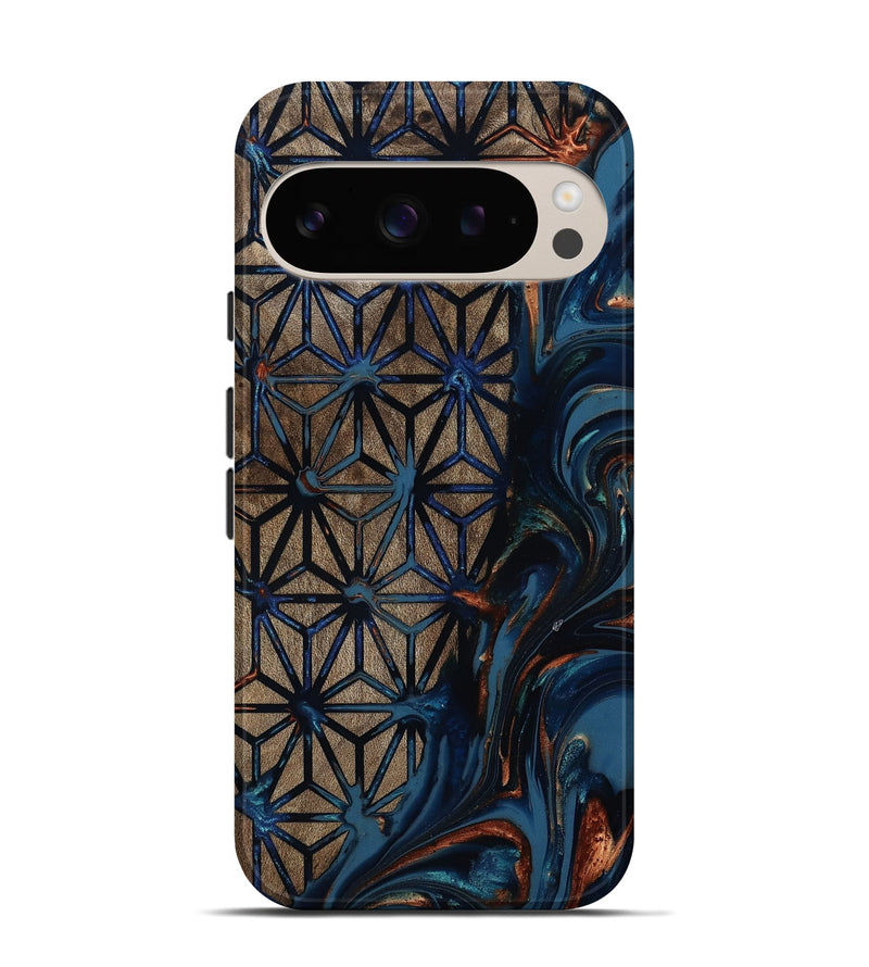 Pixel 9 Wood Live Edge Phone Case - Alvah (Pattern, 812205)