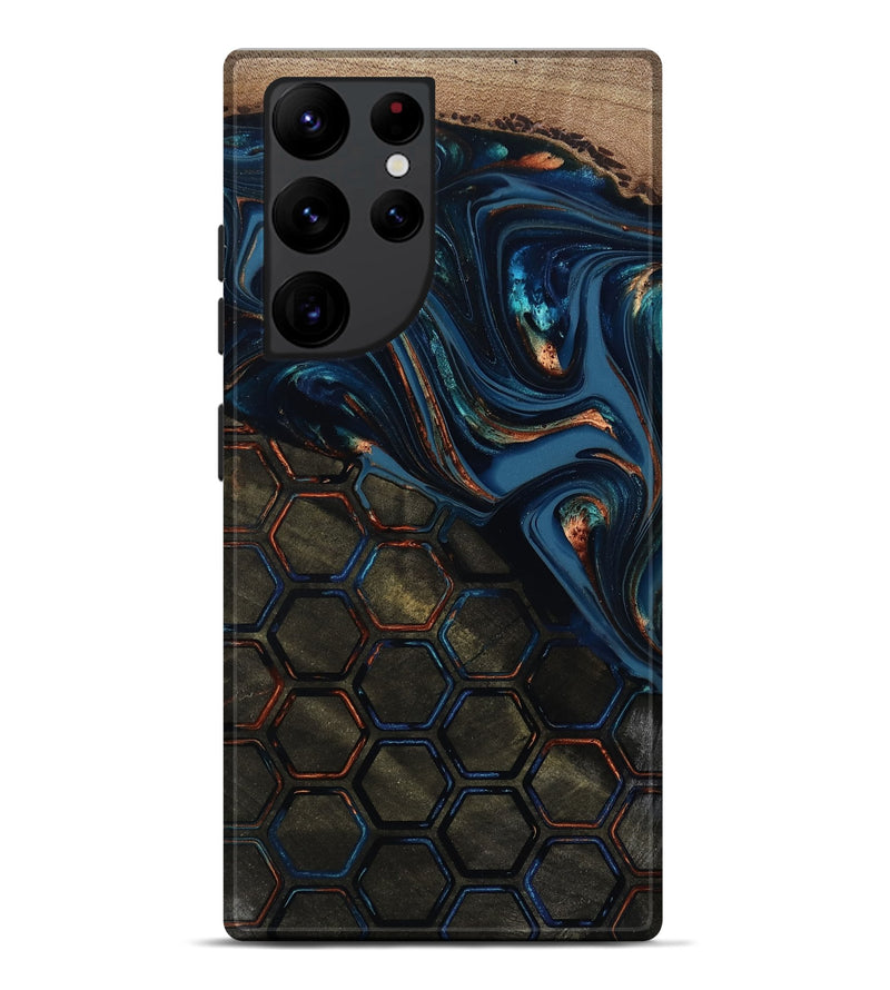 Galaxy S22 Ultra Wood Live Edge Phone Case - Odalys (Pattern, 812206)