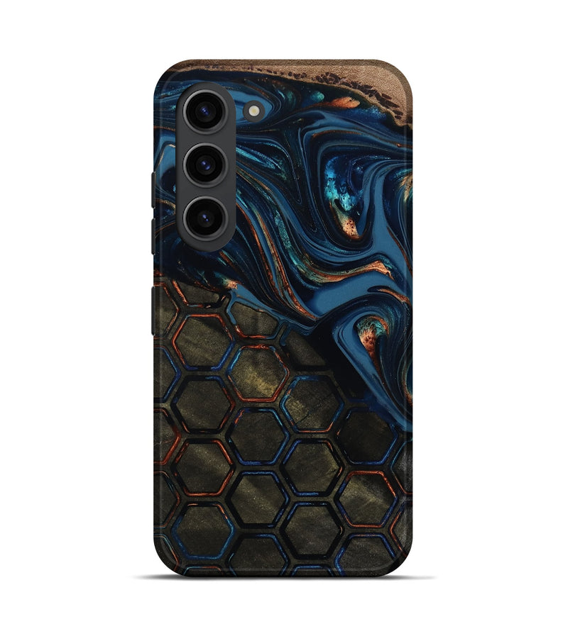 Galaxy S23 Wood Live Edge Phone Case - Odalys (Pattern, 812206)
