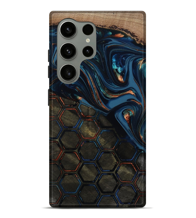 Galaxy S24 Ultra Wood Live Edge Phone Case - Odalys (Pattern, 812206)
