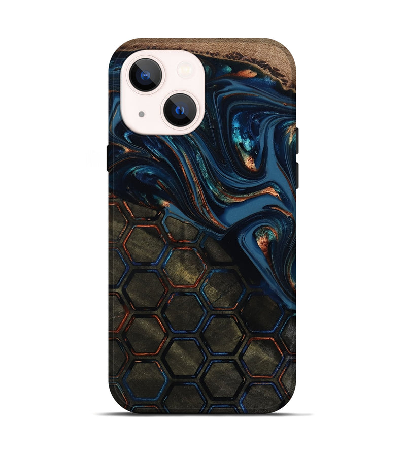 iPhone 14 Wood Live Edge Phone Case - Odalys (Pattern, 812206)
