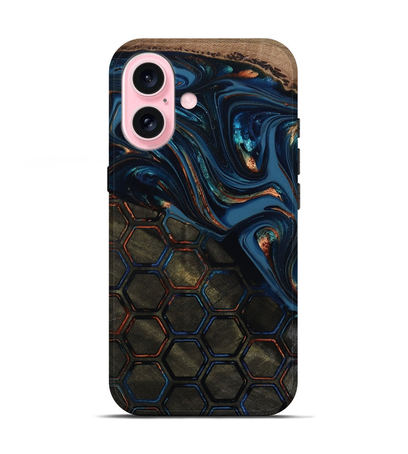 iPhone 17 Wood Live Edge Phone Case - Odalys (Pattern, 812206)