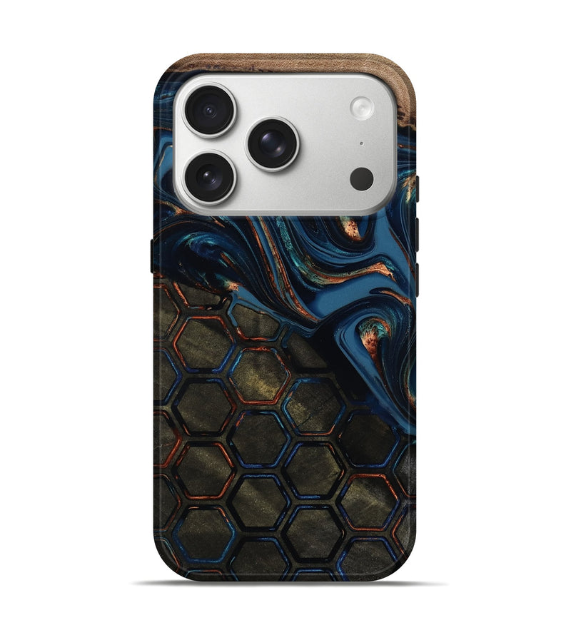 iPhone 17 Pro Wood Live Edge Phone Case - Odalys (Pattern, 812206)