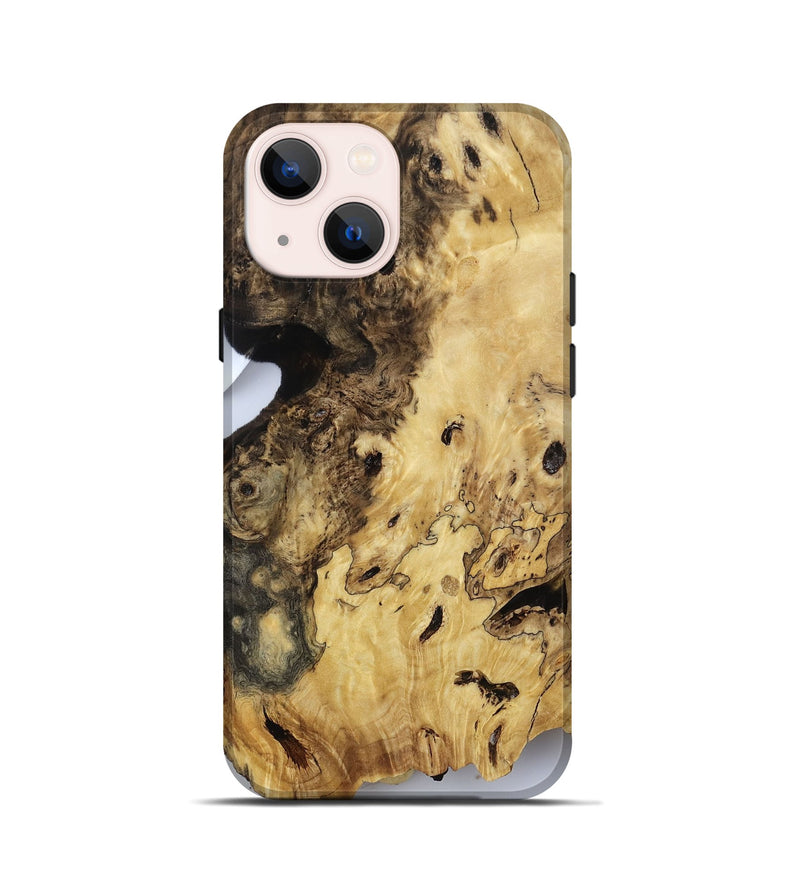 iPhone 13 mini Wood Live Edge Phone Case - Jerold (Clear, 812216)