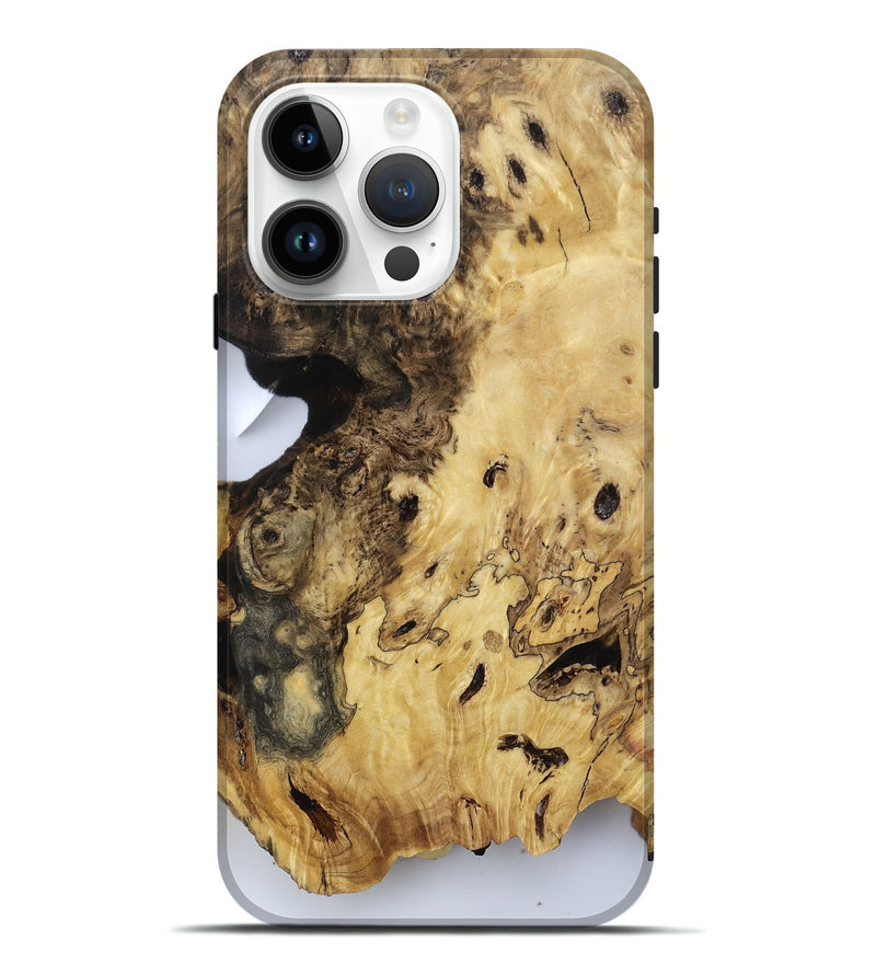 iPhone 15 Pro Max Wood Live Edge Phone Case - Jerold (Clear, 812216)