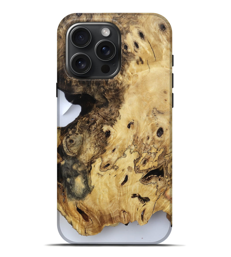 iPhone 16 Pro Max Wood Live Edge Phone Case - Jerold (Clear, 812216)