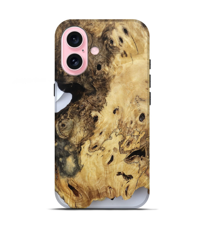 iPhone 17 Wood Live Edge Phone Case - Jerold (Clear, 812216)