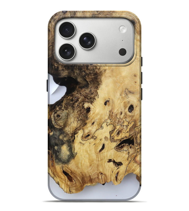 iPhone 17 Pro Max Wood Live Edge Phone Case - Jerold (Clear, 812216)