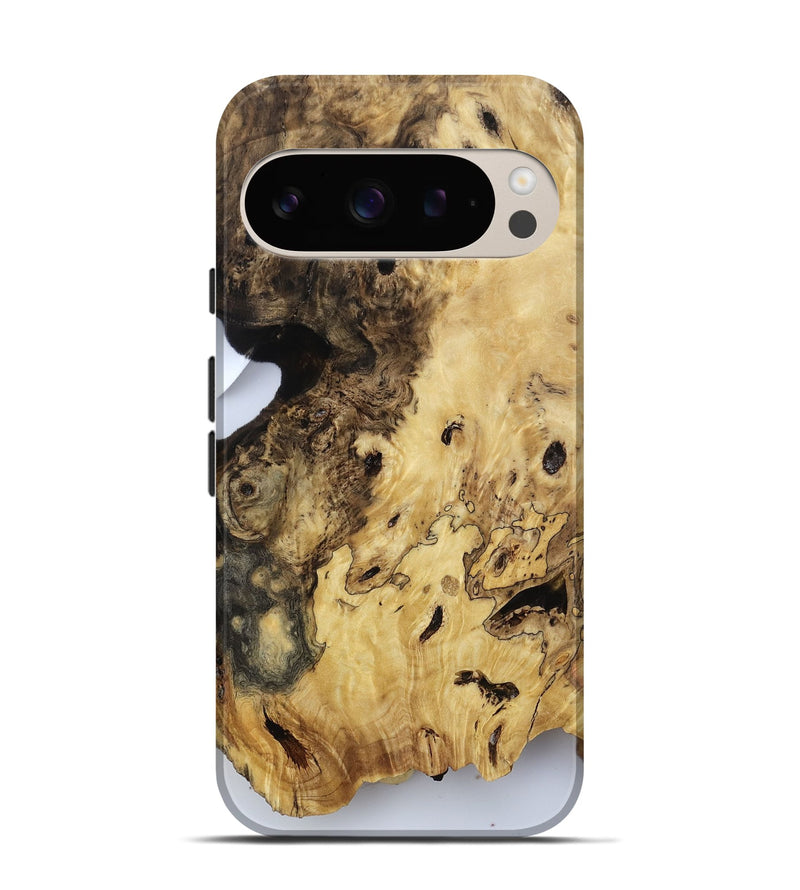 Pixel 9 Pro Wood Live Edge Phone Case - Jerold (Clear, 812216)