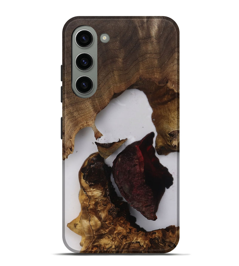 Galaxy S23 Plus Wood Live Edge Phone Case - Daisha (Clear, 812218)