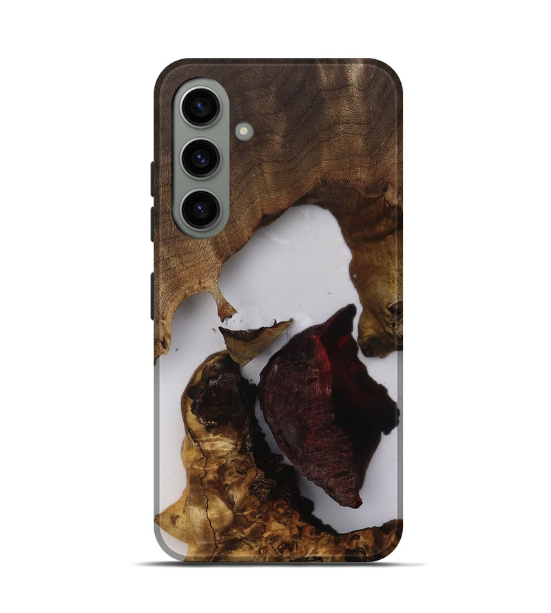 Galaxy S24 Wood Live Edge Phone Case - Daisha (Clear, 812218)