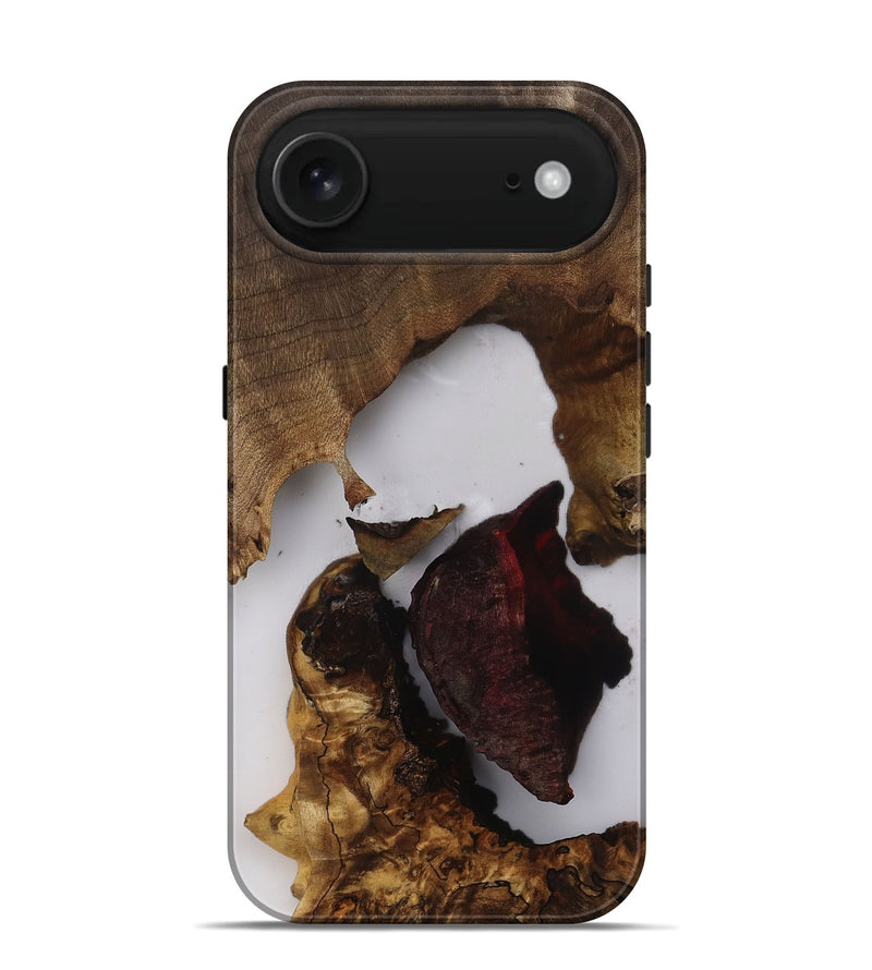 iPhone 17 Air Wood Live Edge Phone Case - Daisha (Clear, 812218)