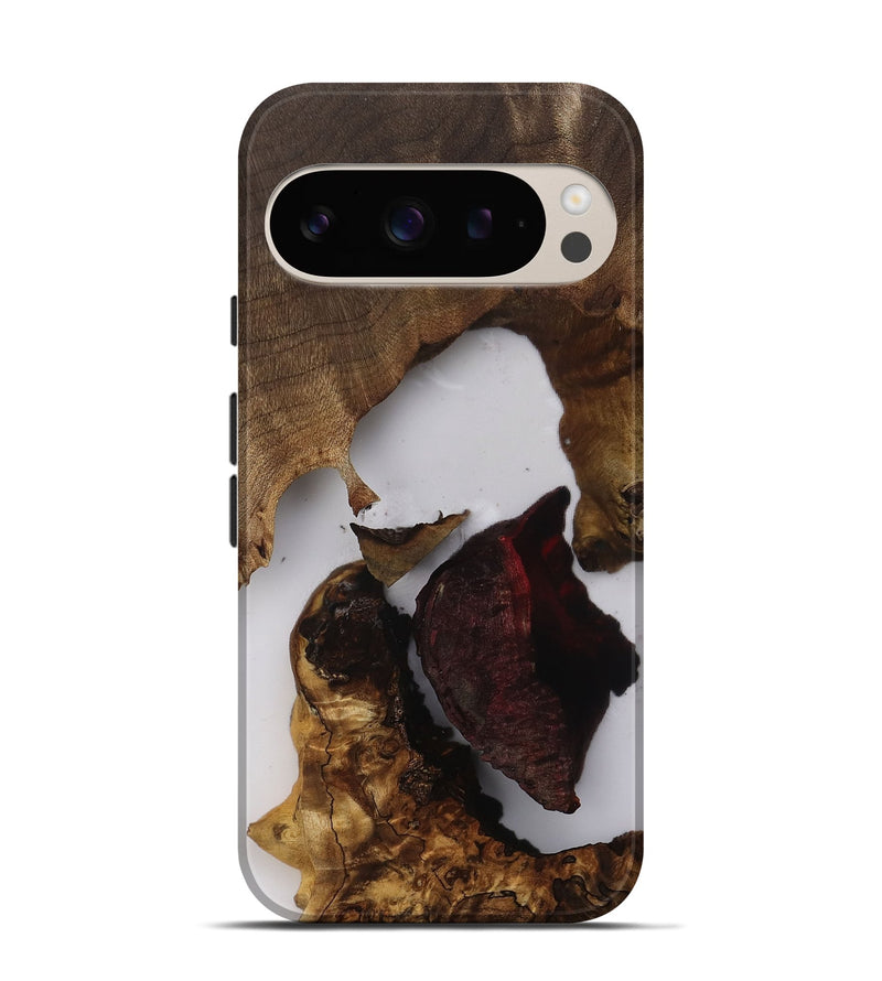 Pixel 9 Pro Wood Live Edge Phone Case - Daisha (Clear, 812218)