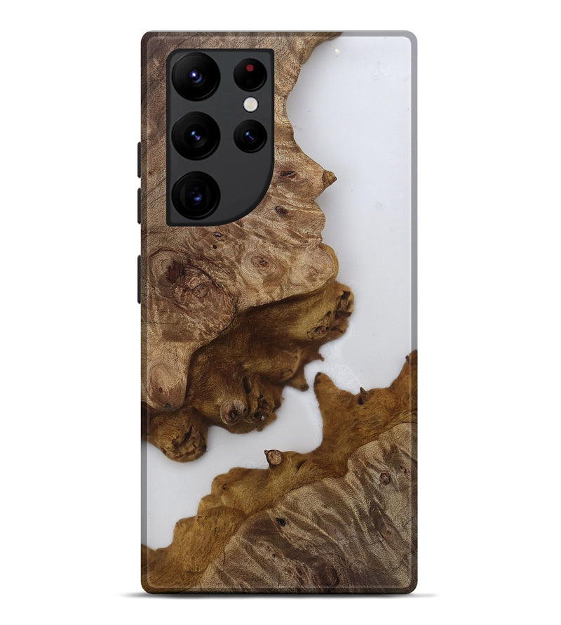 Galaxy S22 Ultra Wood Live Edge Phone Case - Ariah (Clear, 812224)