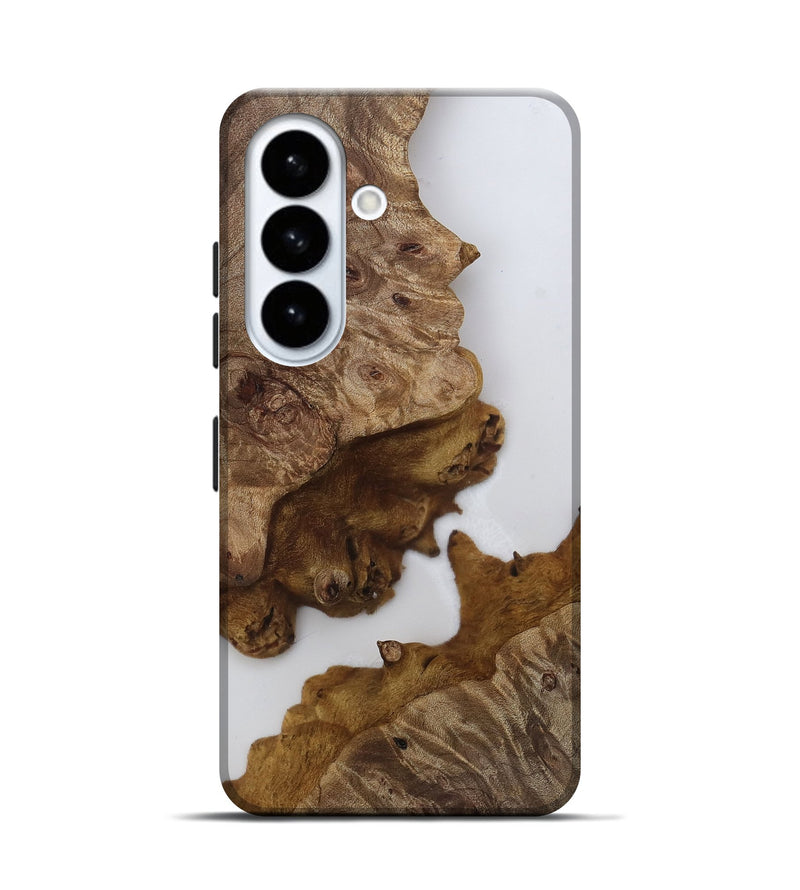 Galaxy S26 Wood Live Edge Phone Case - Ariah (Clear, 812224)