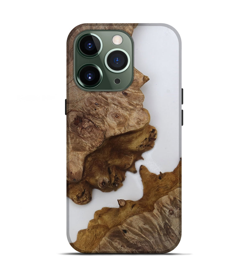 iPhone 13 Pro Wood Live Edge Phone Case - Ariah (Clear, 812224)