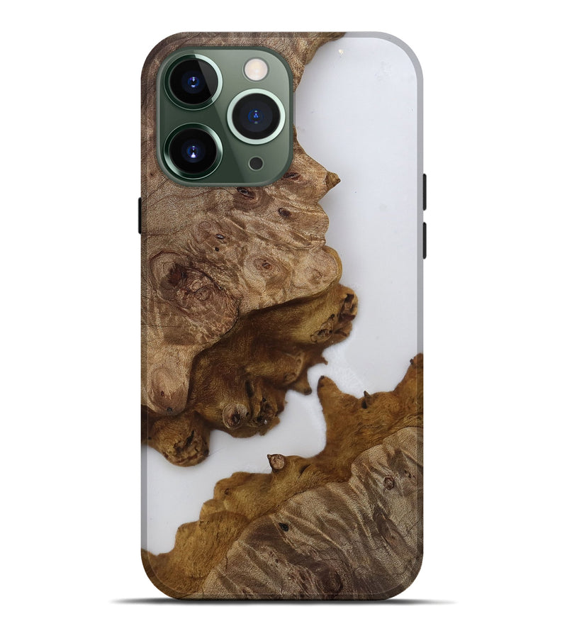 iPhone 13 Pro Max Wood Live Edge Phone Case - Ariah (Clear, 812224)