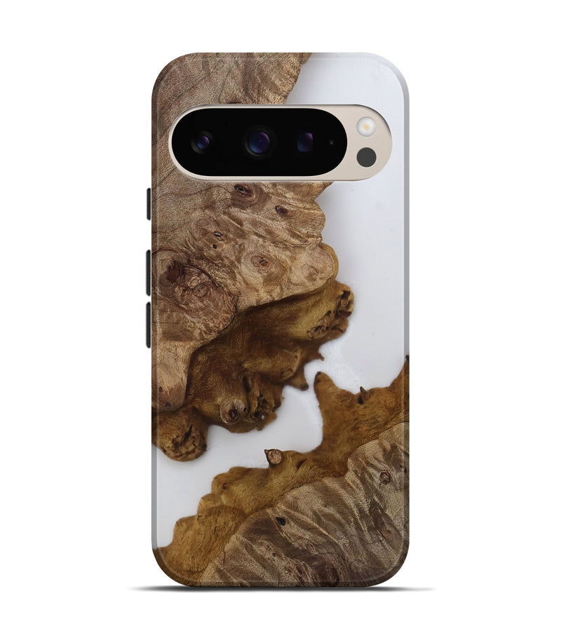 Pixel 9 Wood Live Edge Phone Case - Ariah (Clear, 812224)