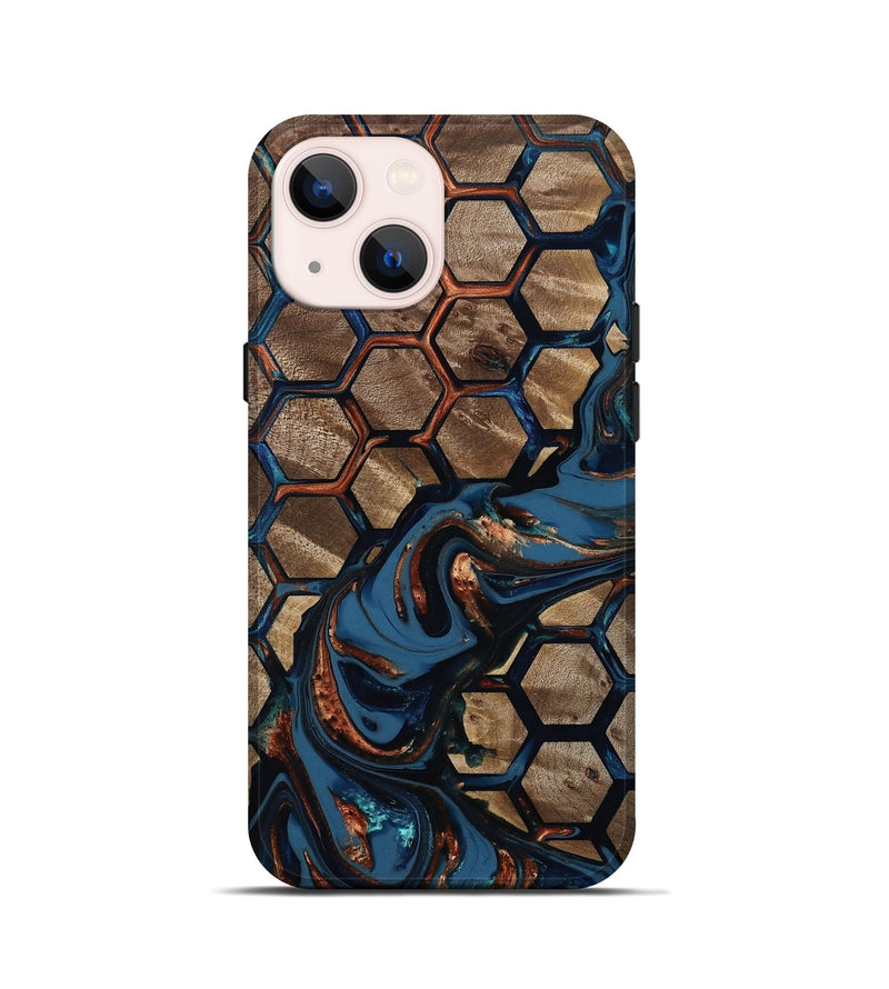 iPhone 13 mini Wood Live Edge Phone Case - Donnie (Pattern, 812229)