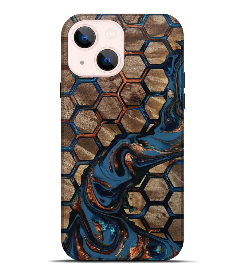 iPhone 14 Plus Wood Live Edge Phone Case - Donnie (Pattern, 812229)