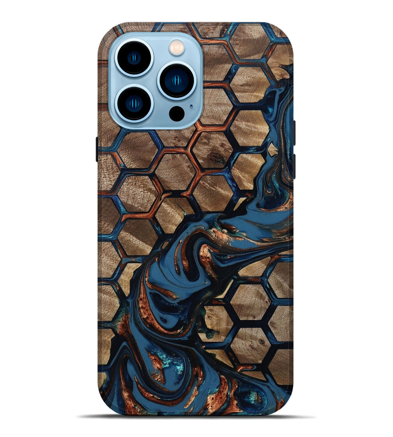iPhone 14 Pro Max Wood Live Edge Phone Case - Donnie (Pattern, 812229)