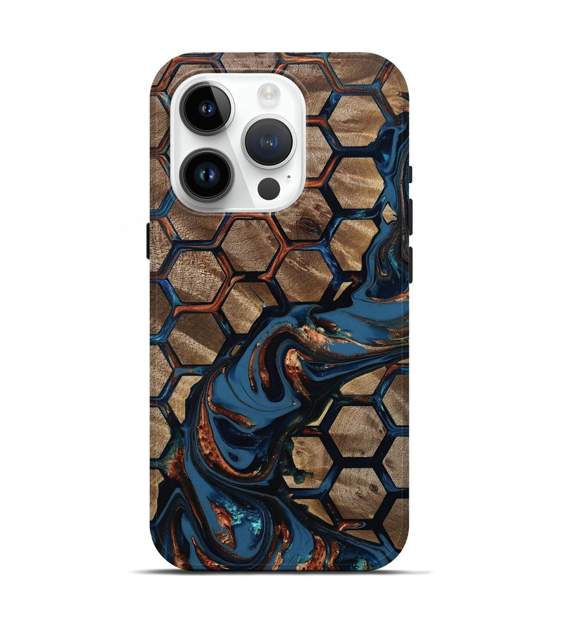 iPhone 15 Pro Wood Live Edge Phone Case - Donnie (Pattern, 812229)