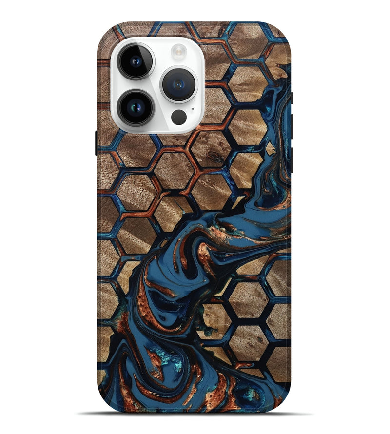 iPhone 15 Pro Max Wood Live Edge Phone Case - Donnie (Pattern, 812229)