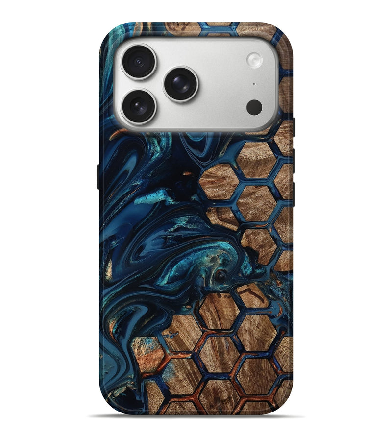 iPhone 17 Pro Max Wood Live Edge Phone Case - Shannon (Pattern, 812231)