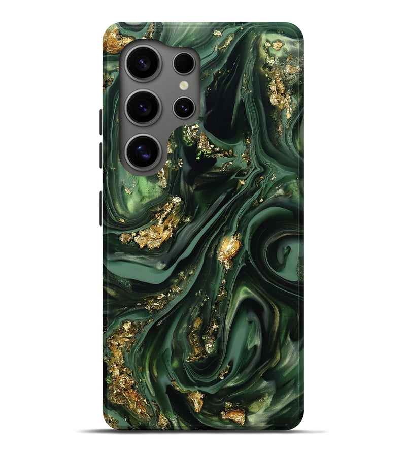 Galaxy S25 Ultra ResinArt Live Edge Phone Case - Tru (Green, 812237)
