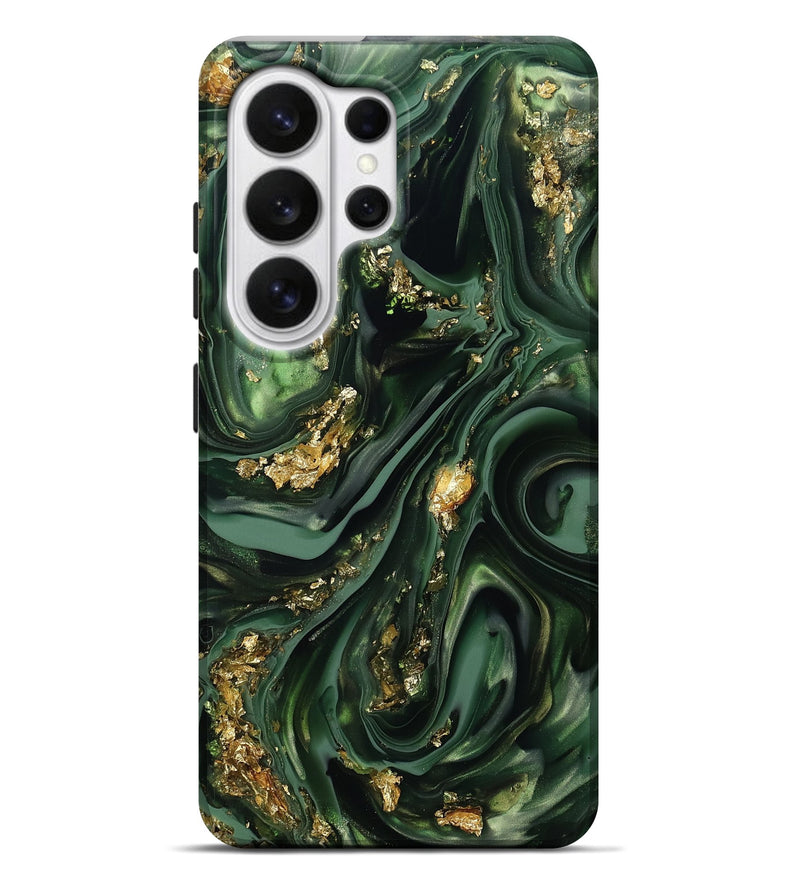 Galaxy S26 Ultra ResinArt Live Edge Phone Case - Tru (Green, 812237)