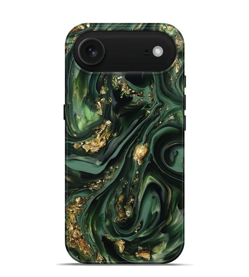 iPhone 17 Air ResinArt Live Edge Phone Case - Tru (Green, 812237)