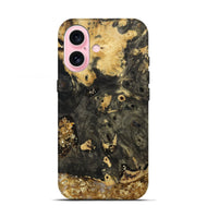 iPhone 17 Wood Live Edge Phone Case - Fisher (Black & White, 812245)