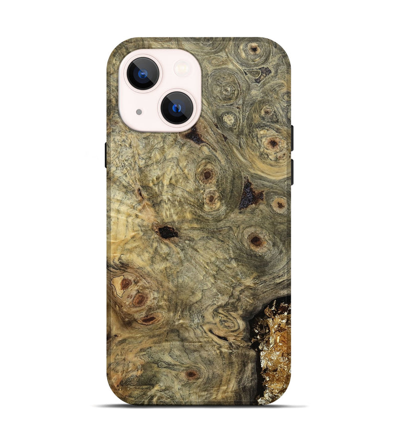 iPhone 14 Wood Live Edge Phone Case - Darleen (Wood Burl, 812246)