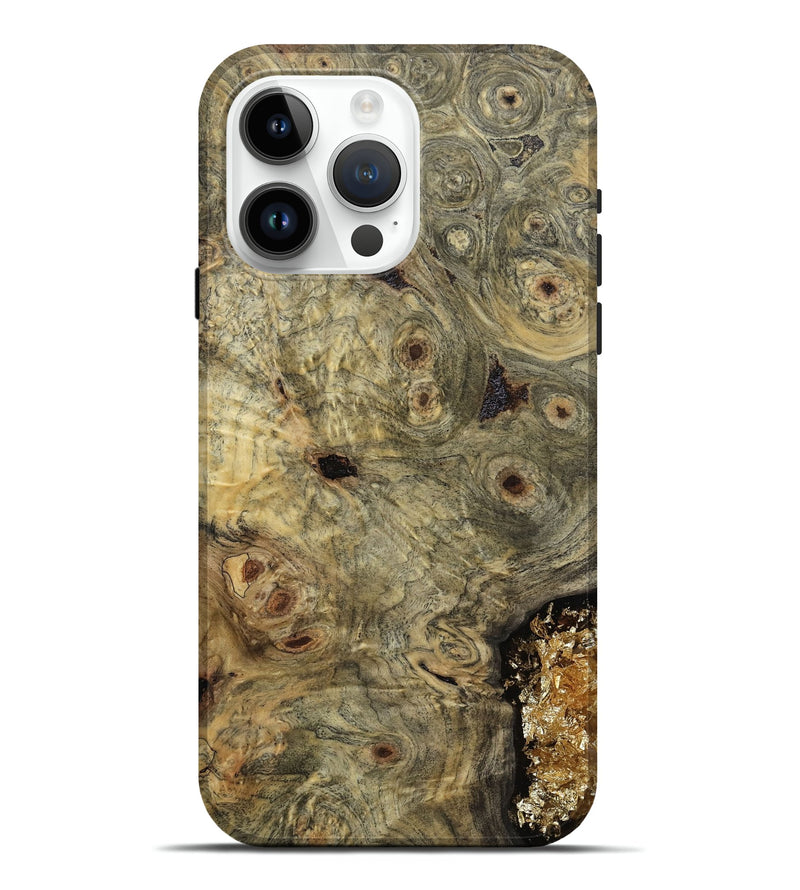 iPhone 15 Pro Max Wood Live Edge Phone Case - Darleen (Wood Burl, 812246)