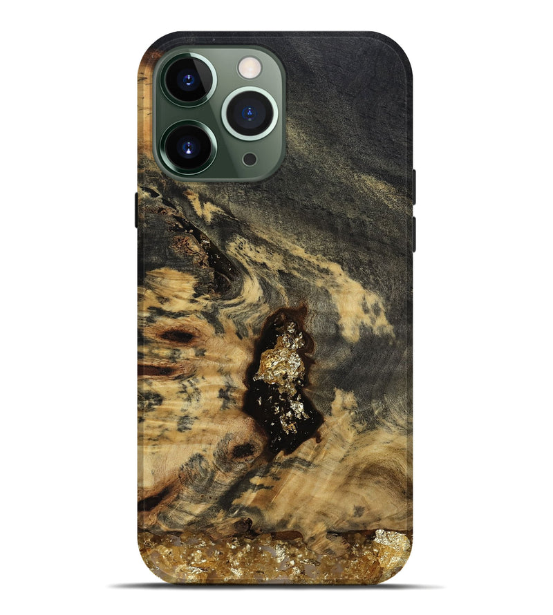 iPhone 13 Pro Max Wood Live Edge Phone Case - Devyn (Clear, 812248)