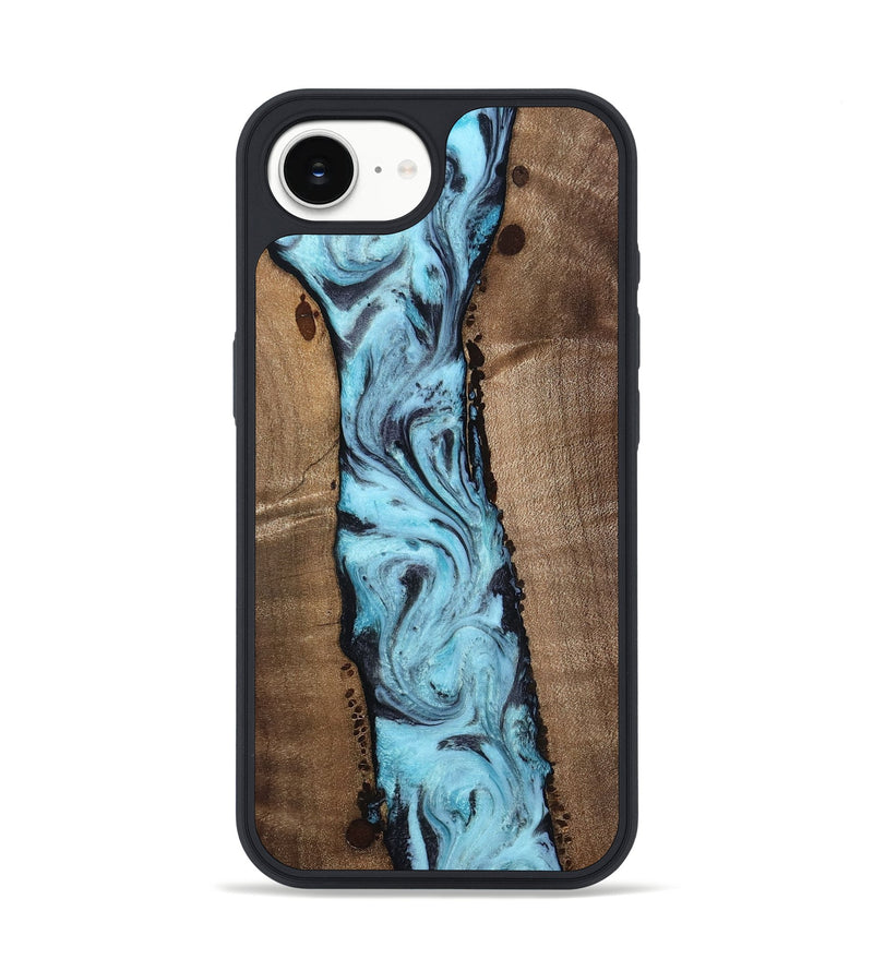 iPhone 17e Wood Phone Case - Koa (Blue, 812269)