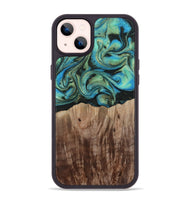 iPhone 14 Plus Wood Phone Case - Makai (Green, 812274)