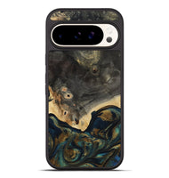 Pixel 9 Pro XL Wood Phone Case - Esther (Teal & Gold, 812280)