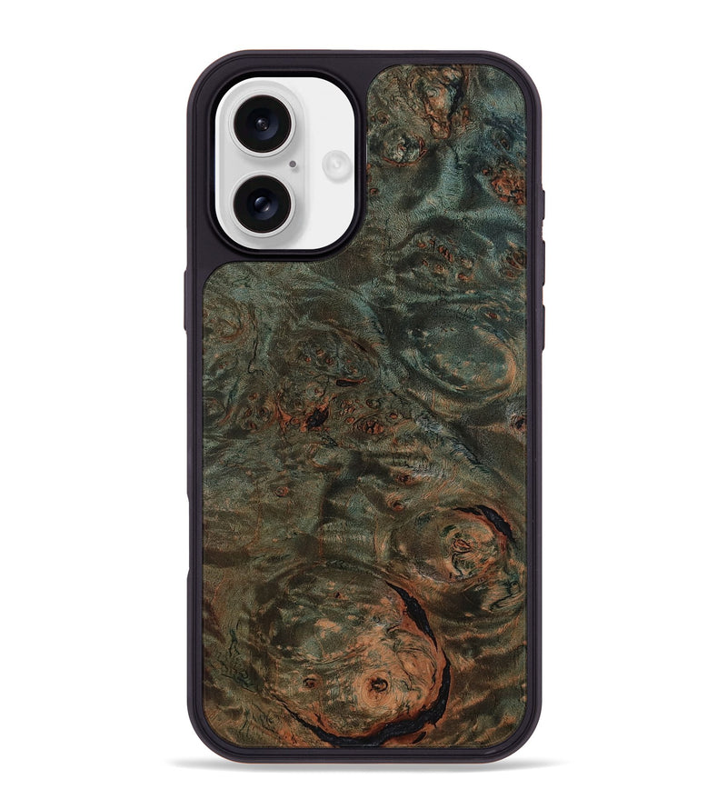 iPhone 16 Plus Wood Phone Case - Samatha (Wood Burl, 812284)