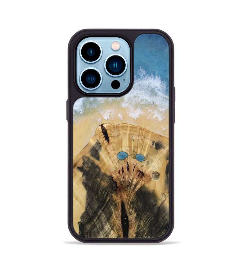 iPhone 14 Pro Wood Phone Case - Brice (Coastal, 812299)