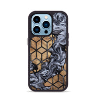iPhone 14 Pro Wood Phone Case - Elliot (Pattern, 812303)