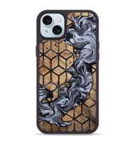 iPhone 15 Plus Wood Phone Case - Elliot (Pattern, 812303)