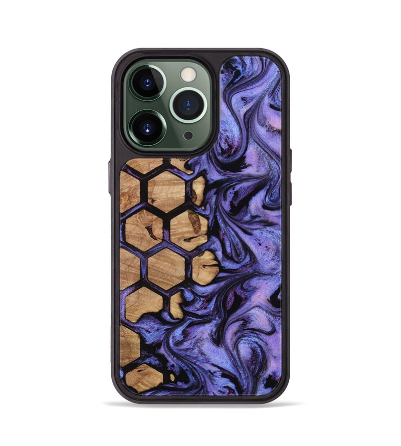 iPhone 13 Pro Wood Phone Case - Halie (Pattern, 812305)