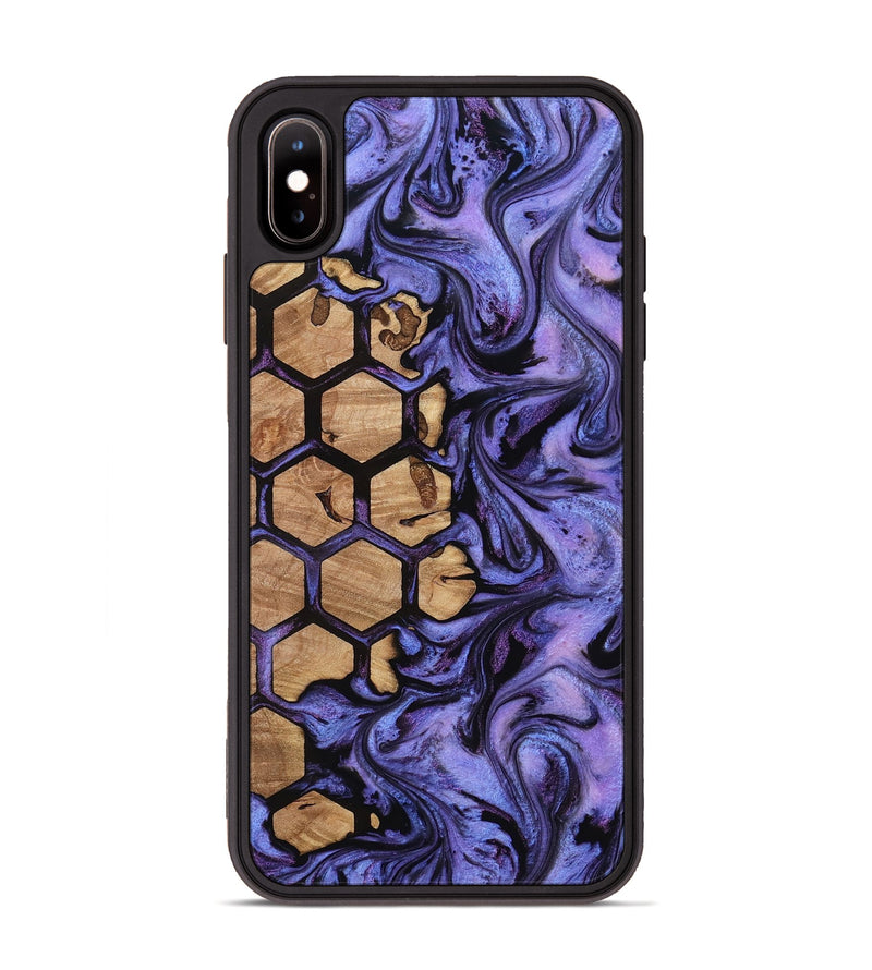 iPhone Xs Max Wood Phone Case - Halie (Pattern, 812305)