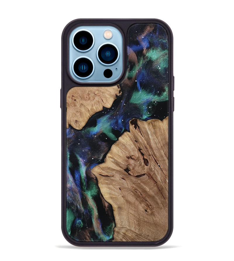 iPhone 14 Pro Max Wood Phone Case - Zayn (Cosmos, 812310)