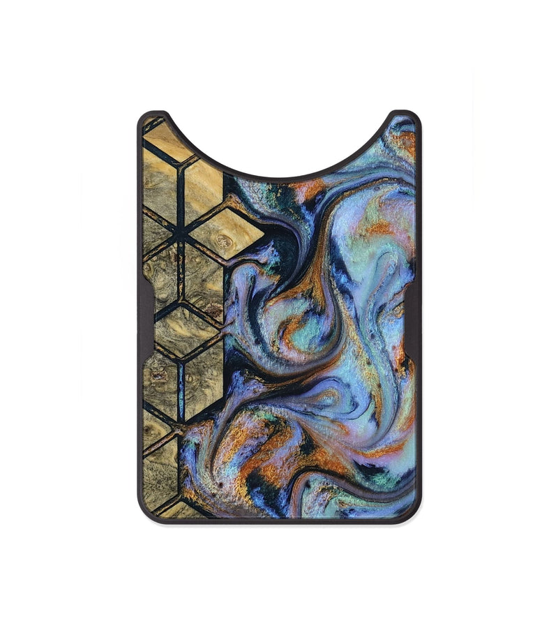 Alloy Wood Wallet - Alva (Pattern, 812354)