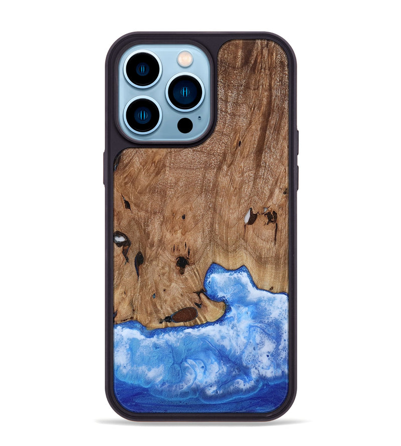 iPhone 14 Pro Max Wood Phone Case - Kade (Coastal, 812374)